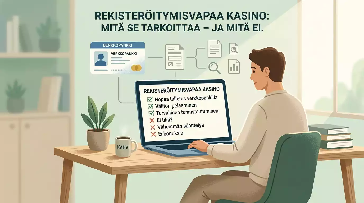 Selkeä tarkistuslista rekisterivapaan casino-väitteen arviointiin